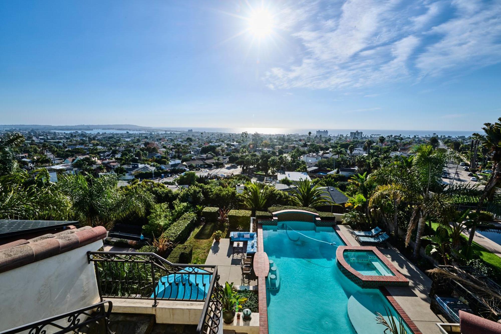 360 Degree Ocean & City Views With Pool, Spa, Close To The Beach! Pets Ok San Diego Exteriör bild