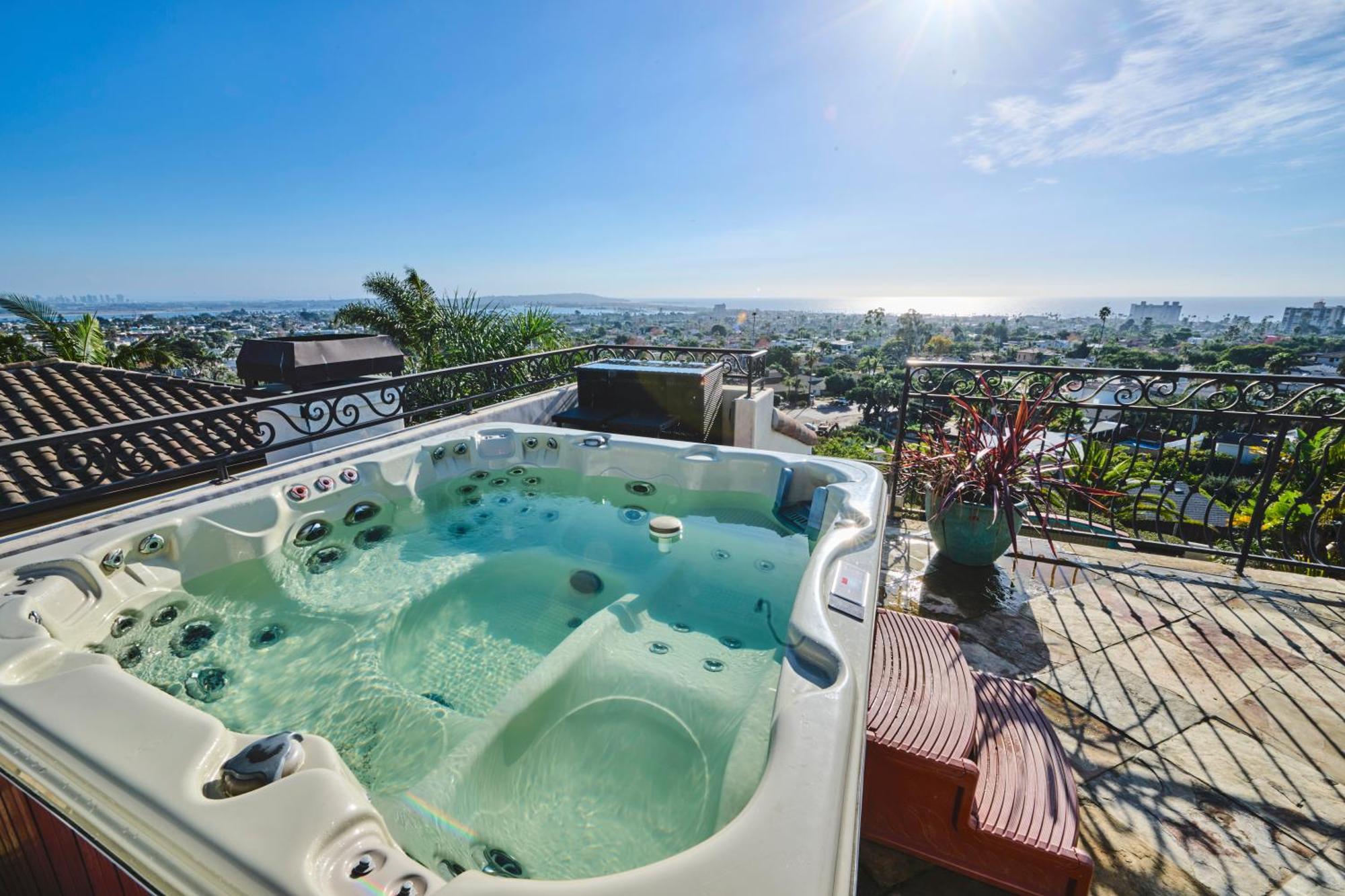 360 Degree Ocean & City Views With Pool, Spa, Close To The Beach! Pets Ok San Diego Exteriör bild
