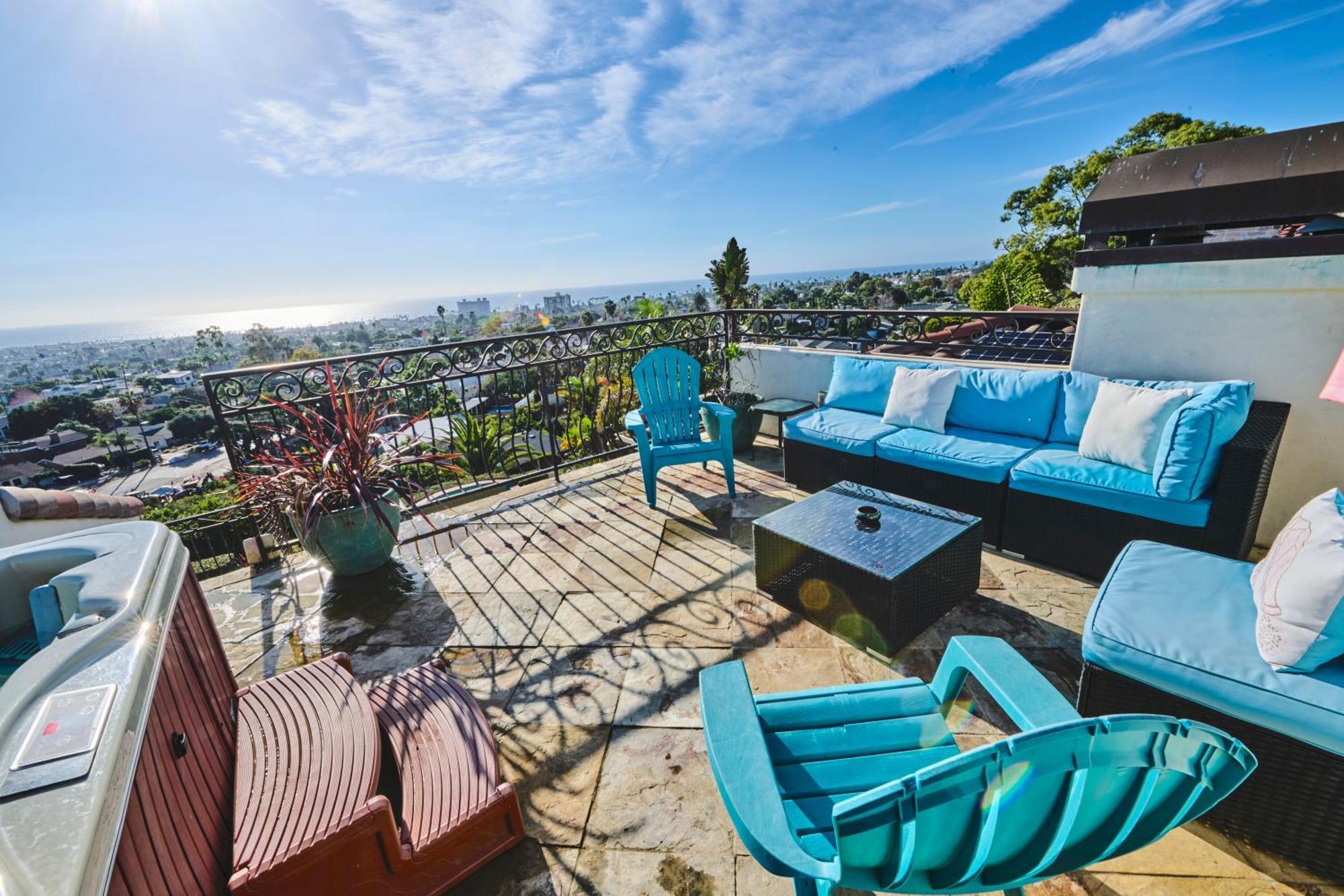 360 Degree Ocean & City Views With Pool, Spa, Close To The Beach! Pets Ok San Diego Exteriör bild